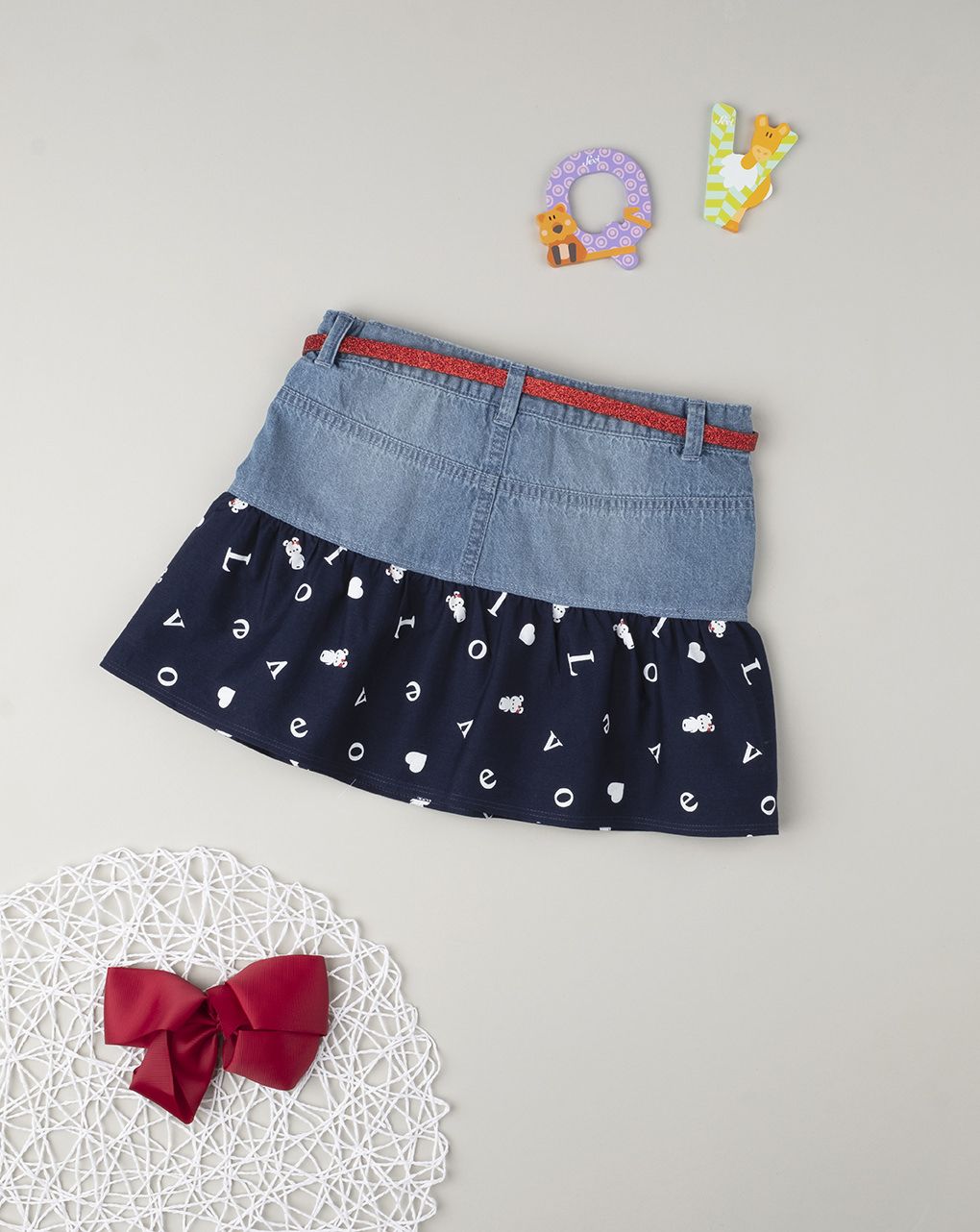 παιδική τζιν φούστα για κορίτσι - Prénatal