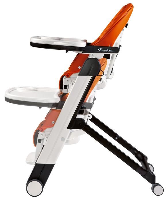 Peg perego καρεκλάκι φαγητού siesta follow me χρώμα grey - Peg-Pérego