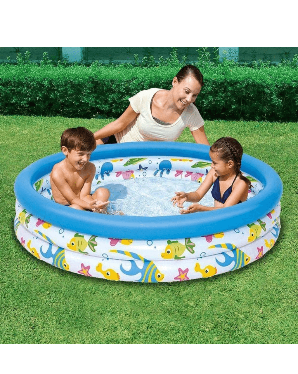 Bestway πισίνα κοράλια ψαράκια 122x25cm klt20569 - Bestway