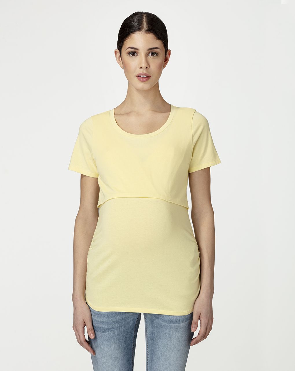 γυναικείο t-shirt θηλασμού κίτρινο - Prénatal