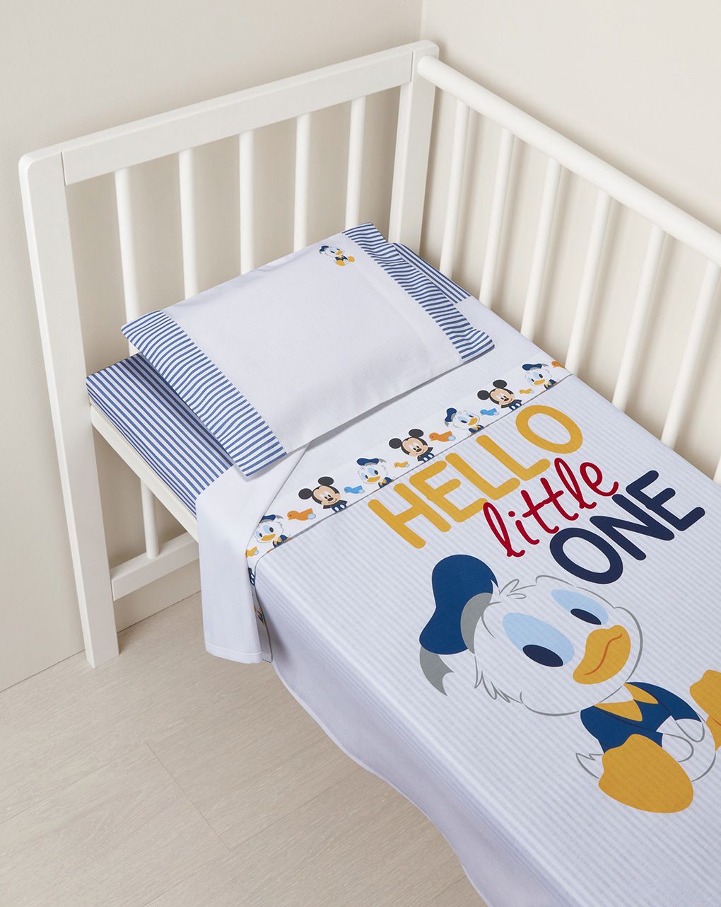σετ σεντόνια και μαξιλαροθήκη disney 3 τεμάχια για λίκνο για αγόρι - Prénatal