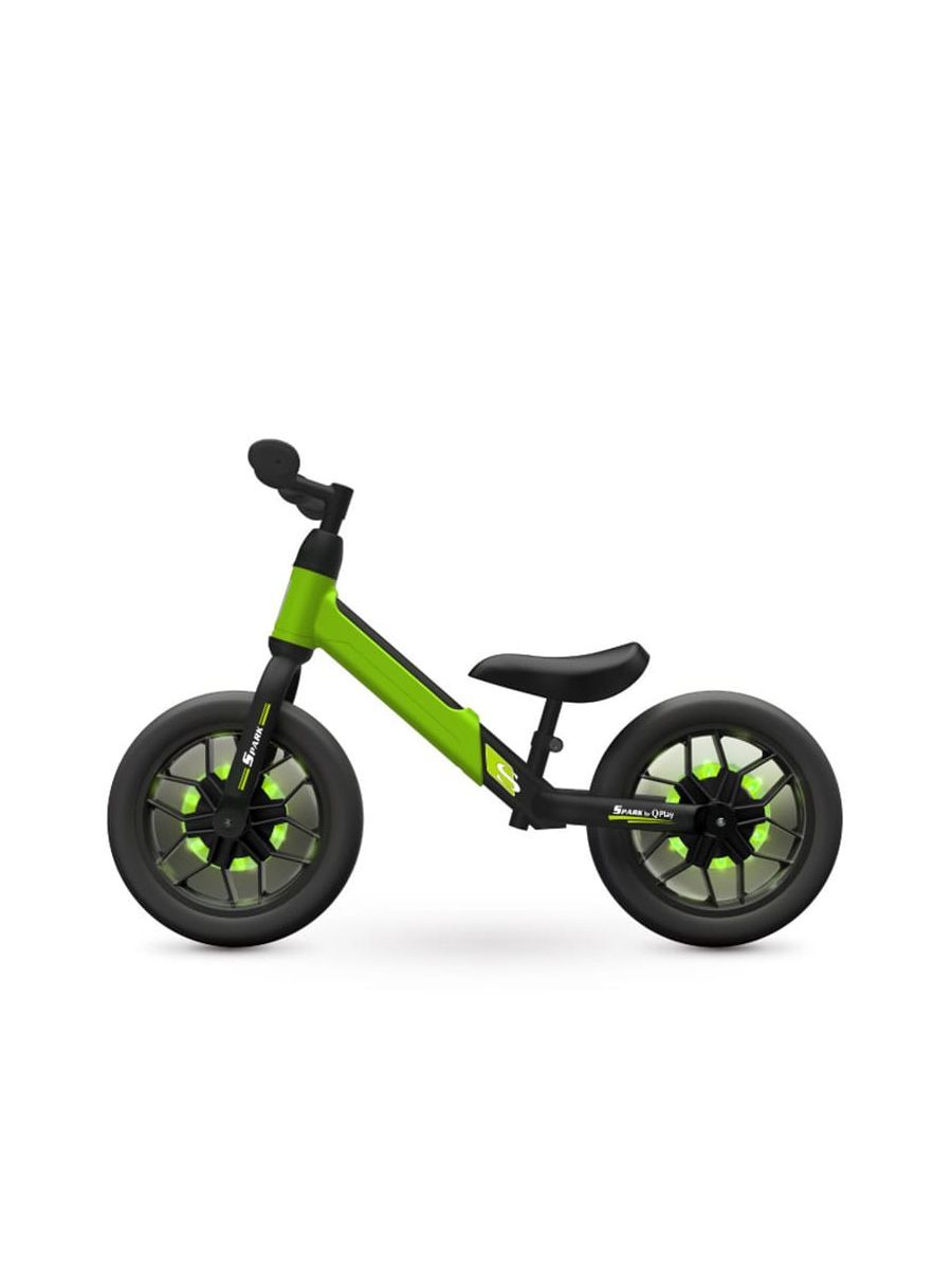 Qplay spark wheels πράσινο - ποδήλατο ισορροπίας με φώτα led στους τροχούς 01-1212059-03 - Qplay