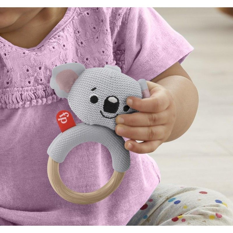 Fisher-price sensimals μασητικός κρίκος οδοντοφυΐας "κοάλα" από ύφασμα gww52 - Fisher-Price
