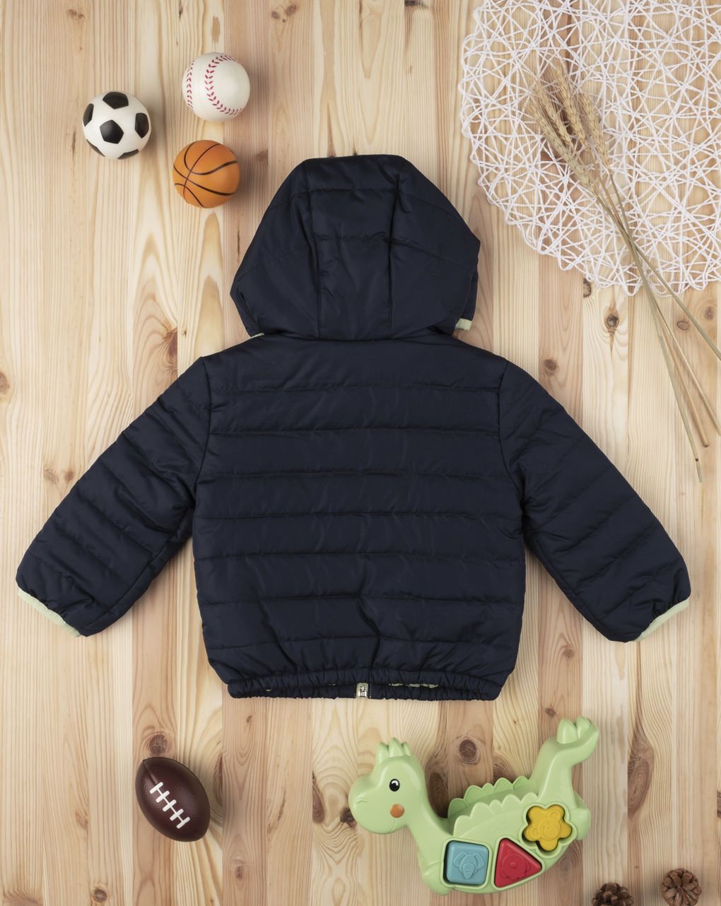 μπουφάν αντιανεμικό μπλε σκούρο για αγόρι - Prénatal