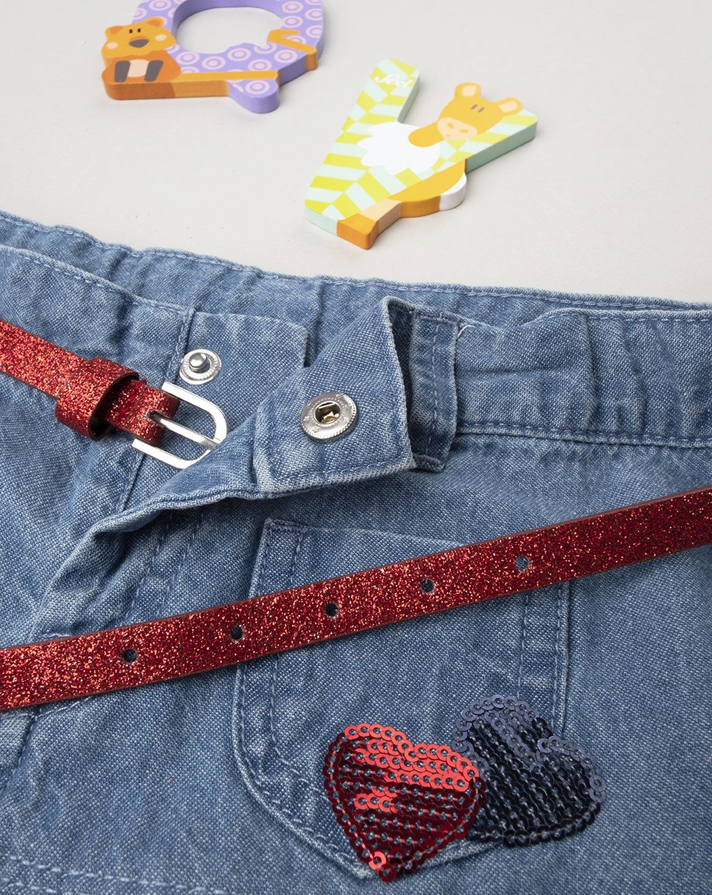 παιδική τζιν φούστα για κορίτσι - Prénatal