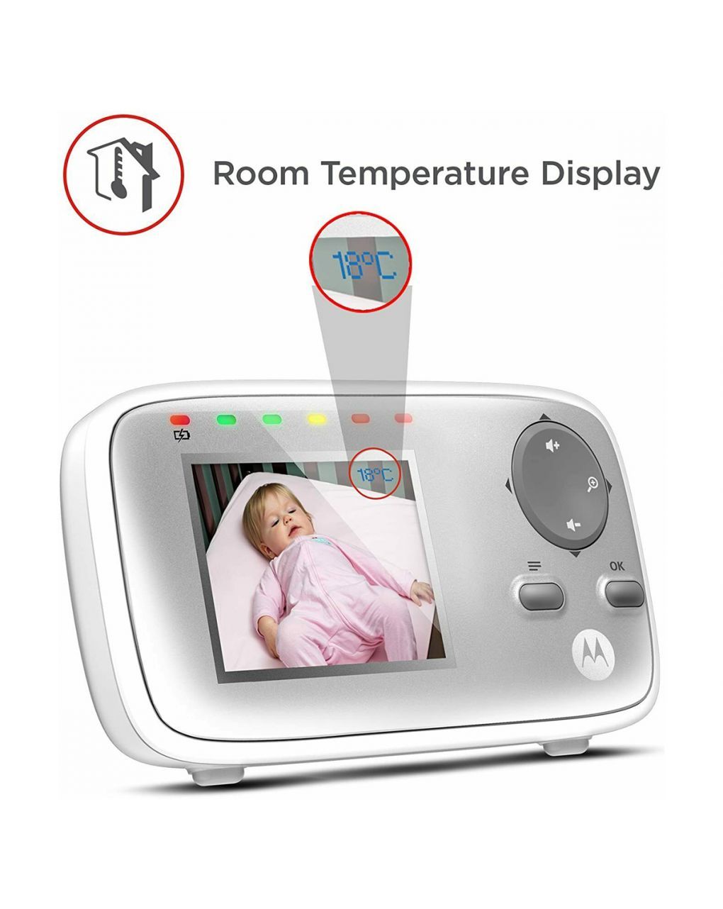 Motorola ενδοεπικοινωνία με οθόνη 2.4 " mbp-482 - Motorola