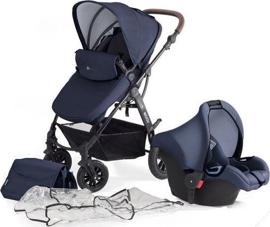 Kinderkraft σύστημα μετακίνησης trio moov navy - Kinderkraft