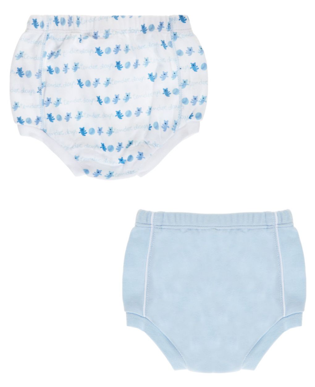 βρακάκια βαμβακερά πακέτο x2 για αγόρι - Prénatal