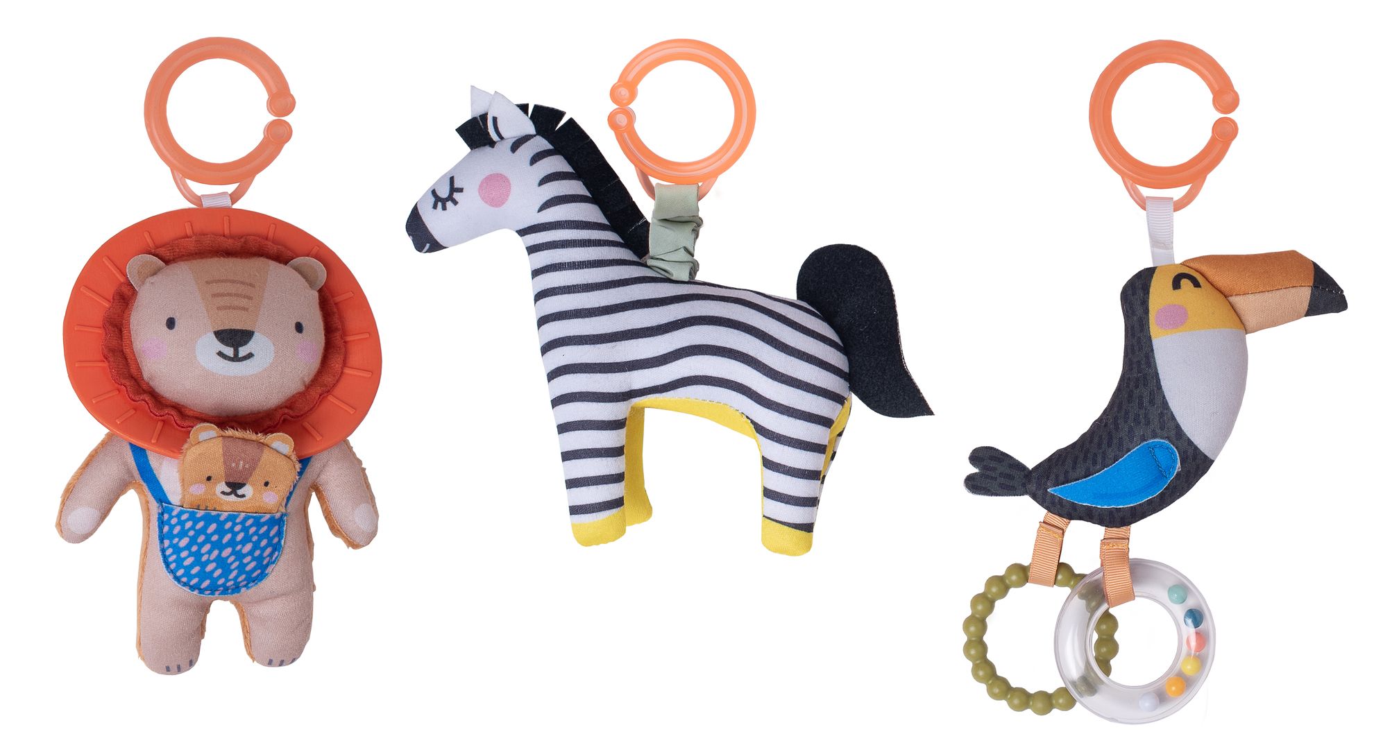 Taf toys βρεφικό παιχνίδι με κουδουνίστρα harry the lion t-12675 - Taf-toys