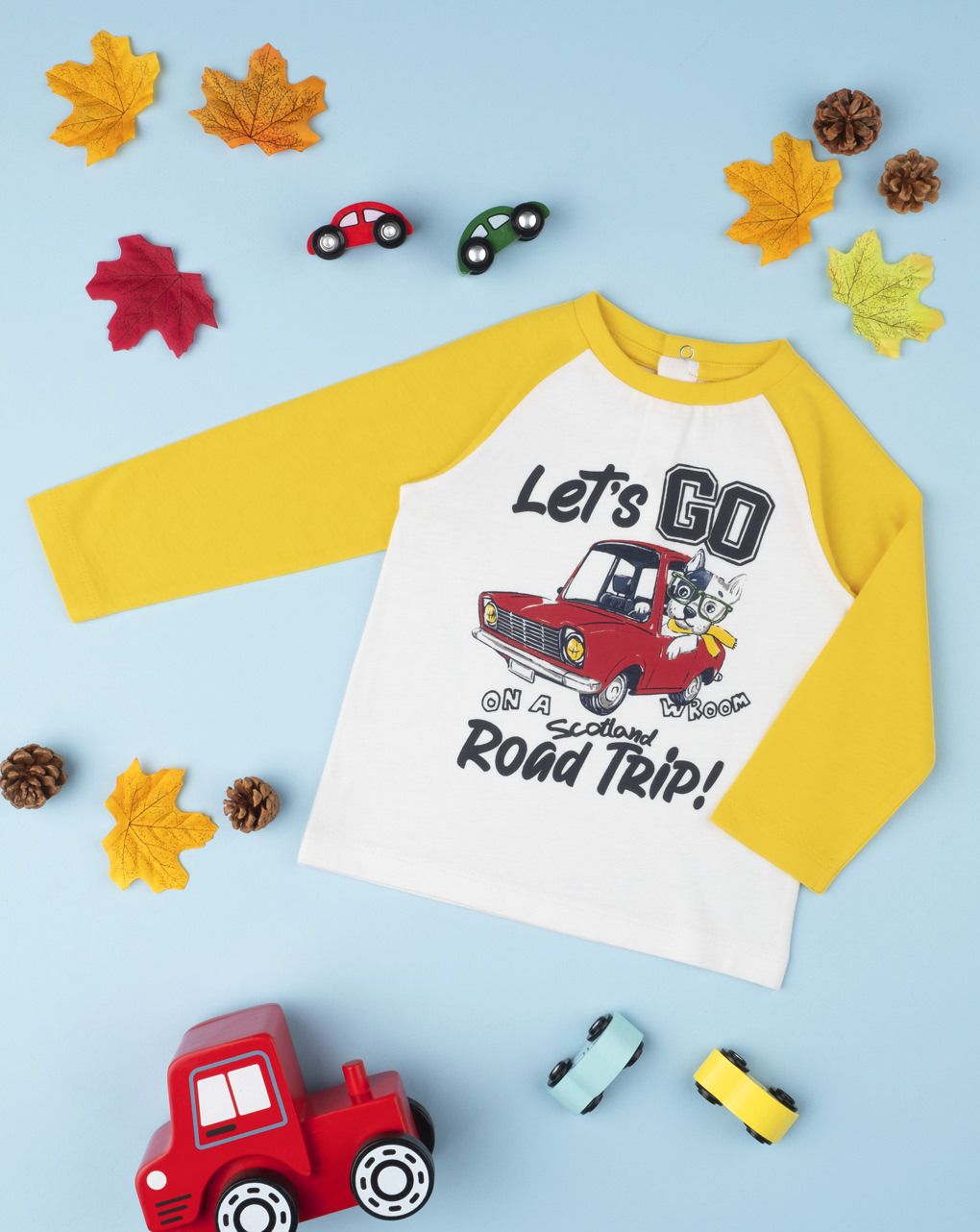 μπλούζα μακρυμάνικη με στάμπα για αγόρι - Prénatal