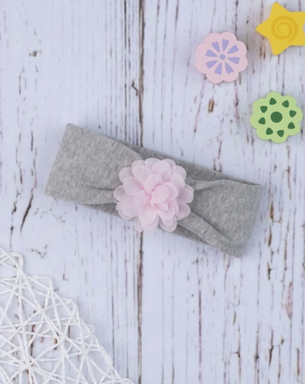 κορδέλα μαλλιών με λουλούδι για κορίτσι - Prénatal