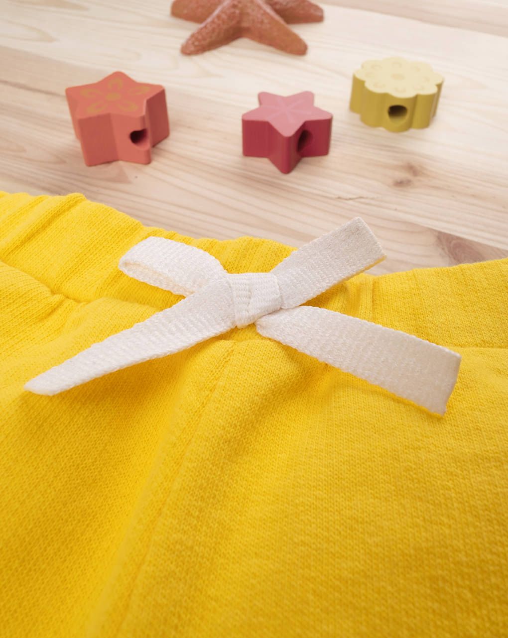 παιδικό σορτσάκι κίτρινο για κορίτσι - Prénatal