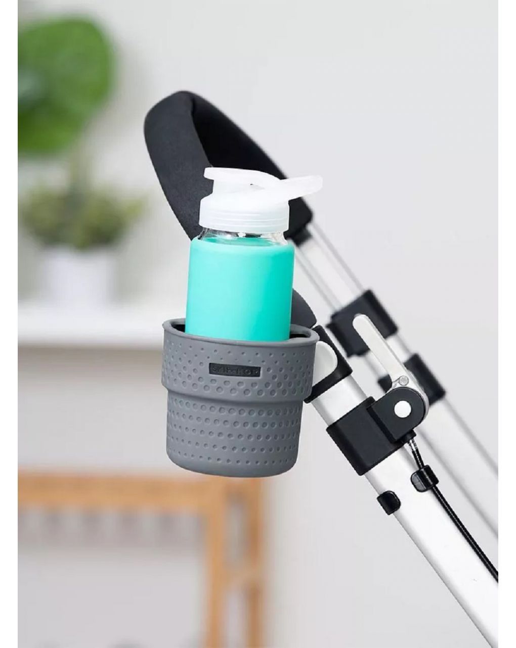 Skip hop ποτηροθήκη καροτσιού stroll & connect γκρι - SKIP HOP