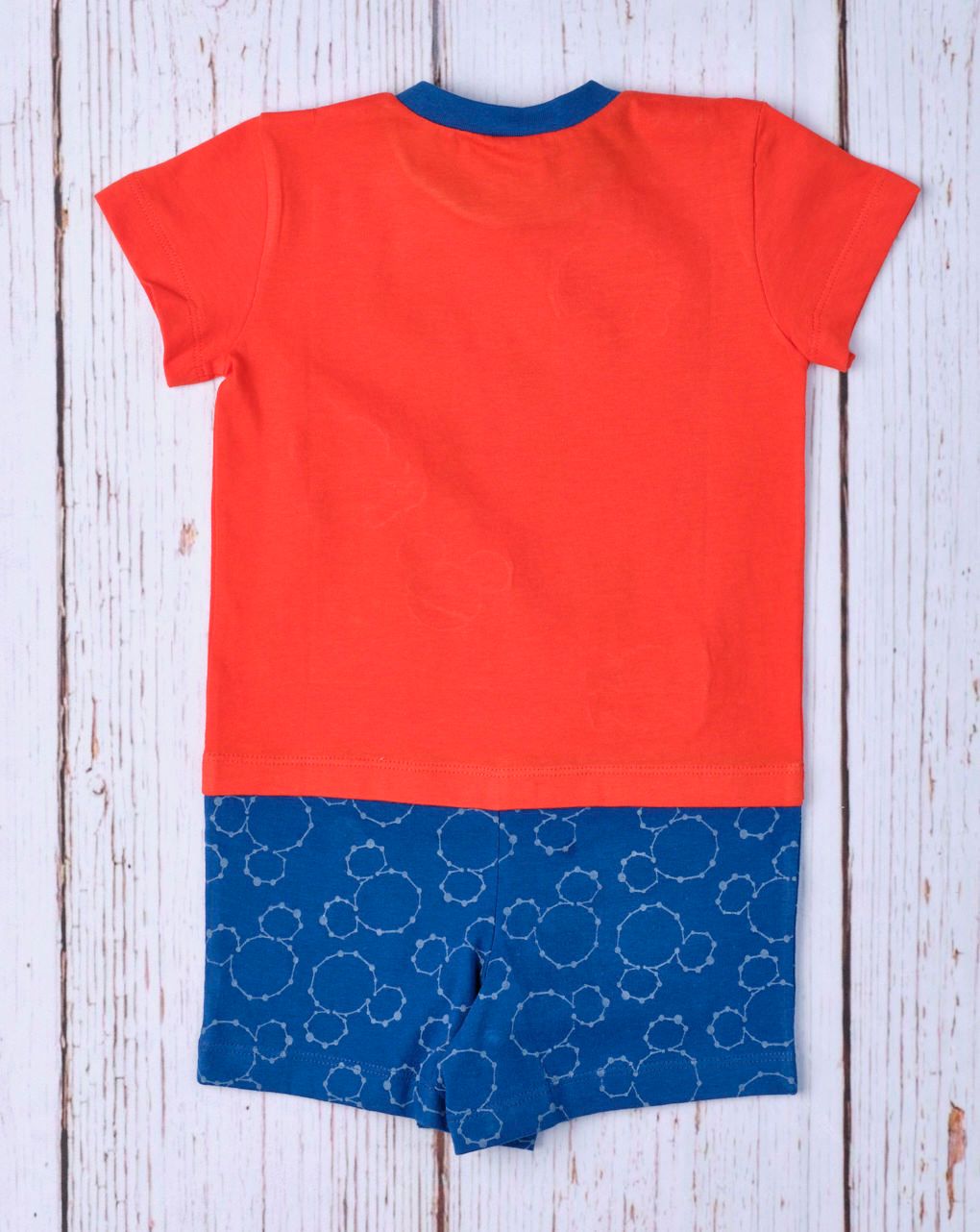 πιτζάμα ολόσωμη jersey με mickey mouse για αγόρι - Prénatal