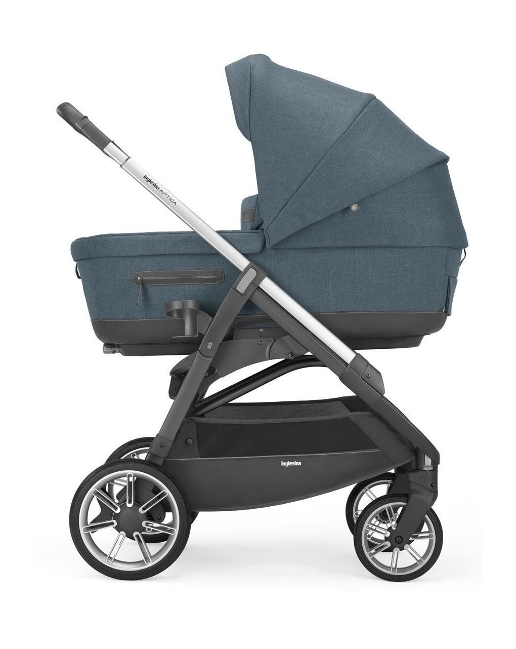 Inglesina σύστημα μεταφοράς aptica system quattro vancouver blue με κάθισμα αυτοκινήτου darwin i-size - Inglesina