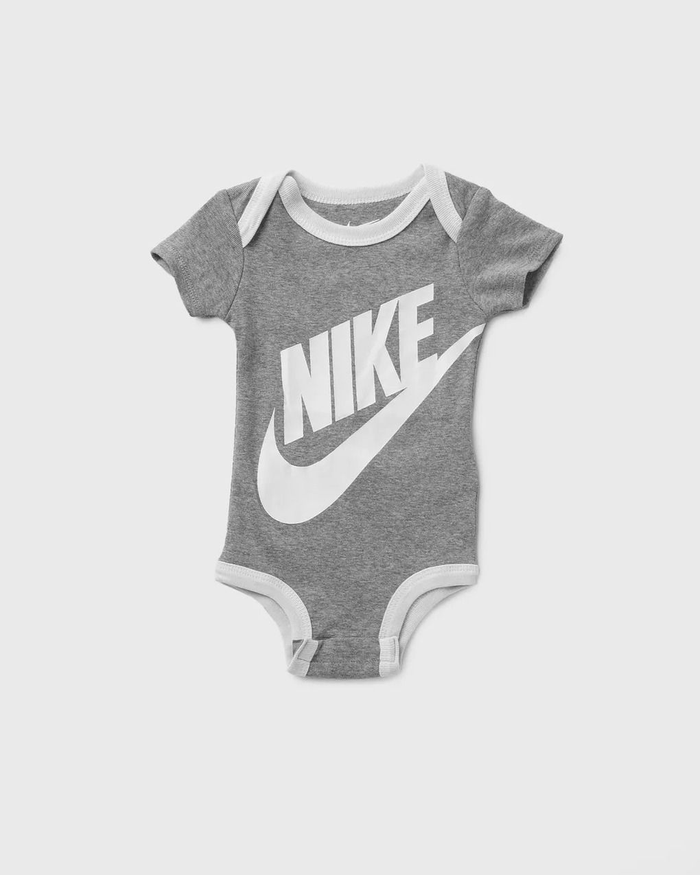 Nike futura logo βρεφικό σετ 3 τεμαχίων γκρι unisex ln0073/mn0073 - Nike