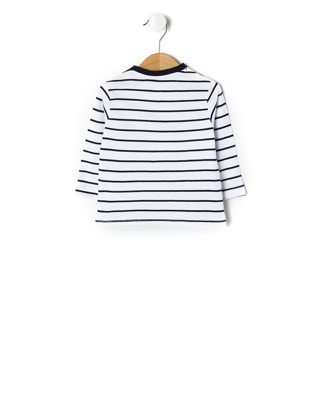 μπλούζα μακρυμάνικη jersey ριγέ για αγόρι - Prénatal