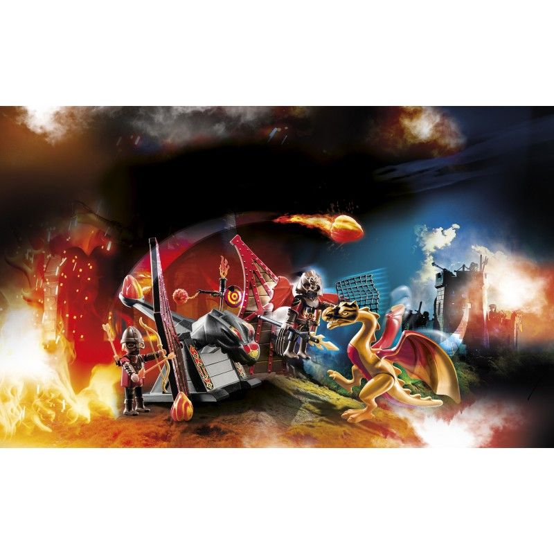 Playmobil novelmore ιππότες του μπέρναμ με δράκο 70226 - Playmobil, Playmobil Novelmore