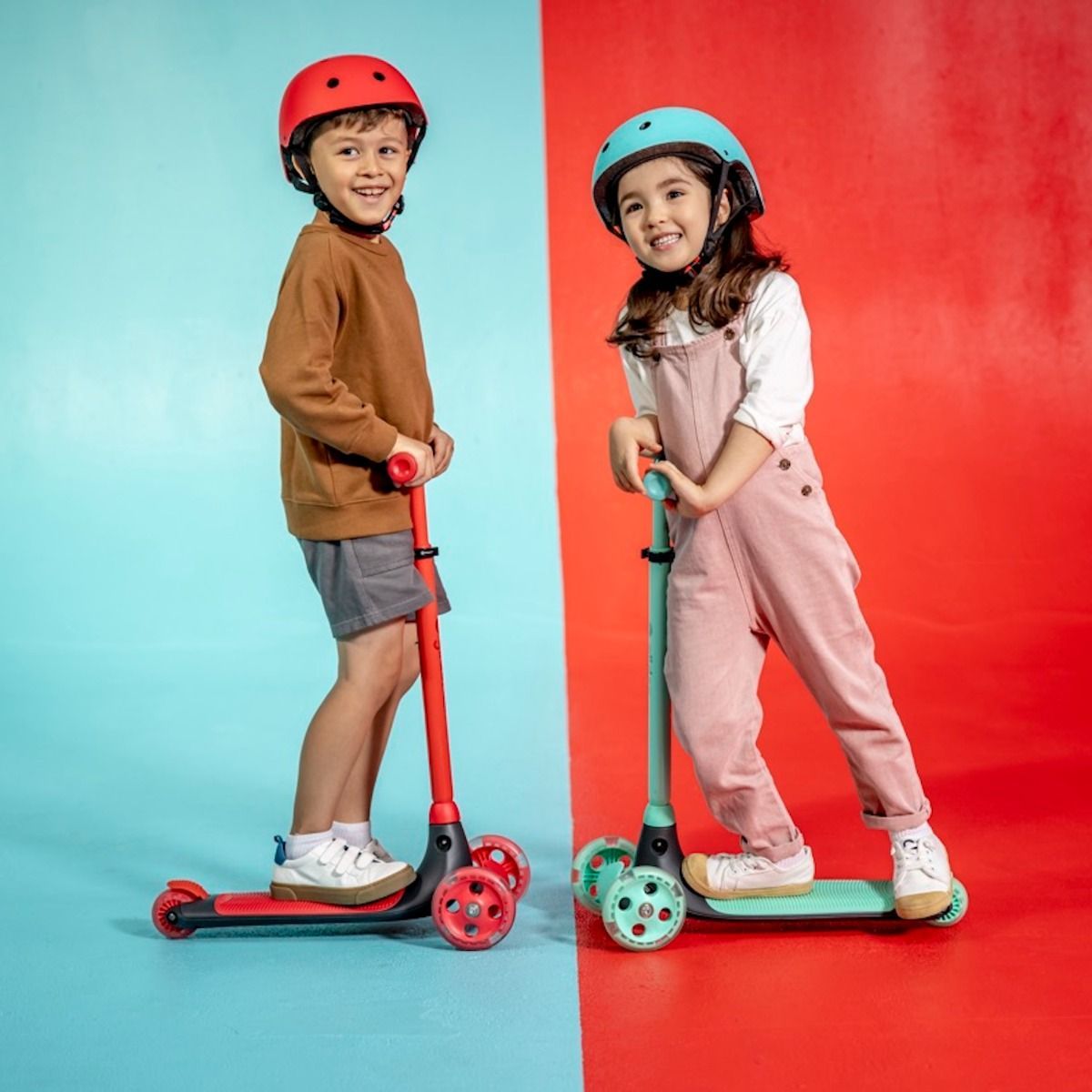 Yvolution πατίνι 3τροχο yglider kiwi μπλε 53.101257 - Yvolution