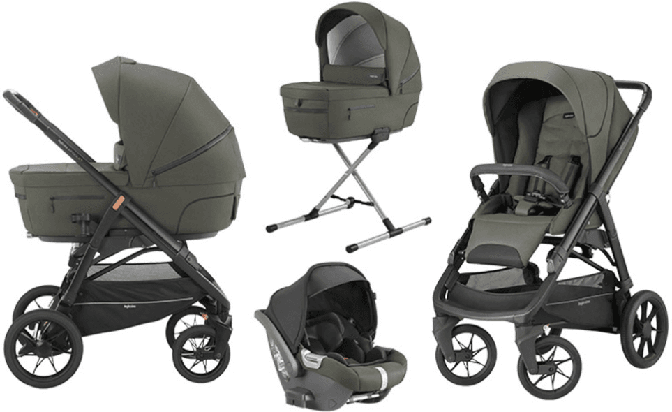 συστημα μετακινησης trio aptica xt cab sequoia green - Inglesina