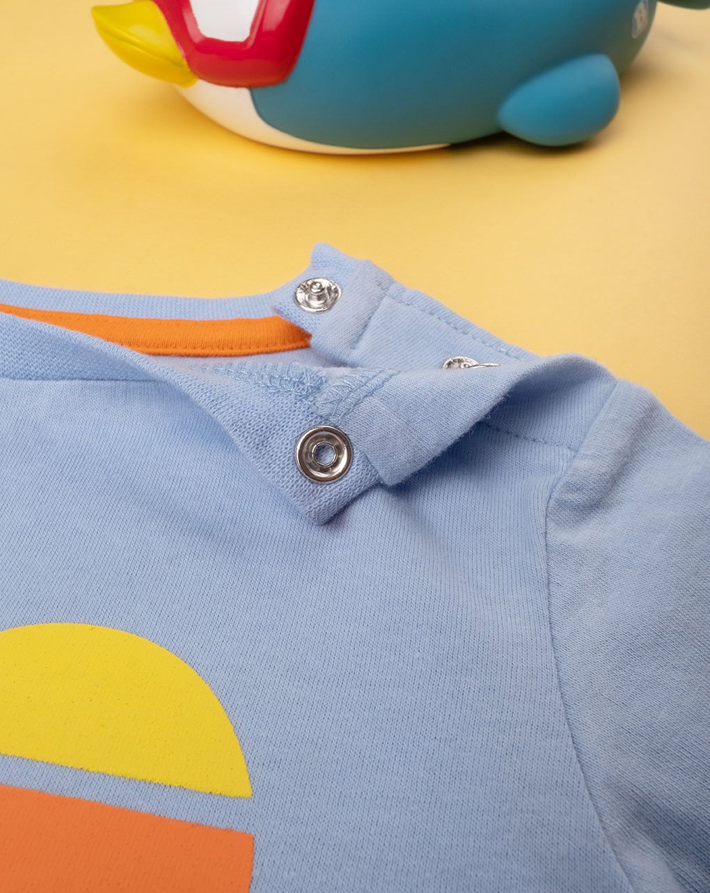 βρεφικό t-shirt γαλάζιο με τον mickey για αγόρι - Prénatal