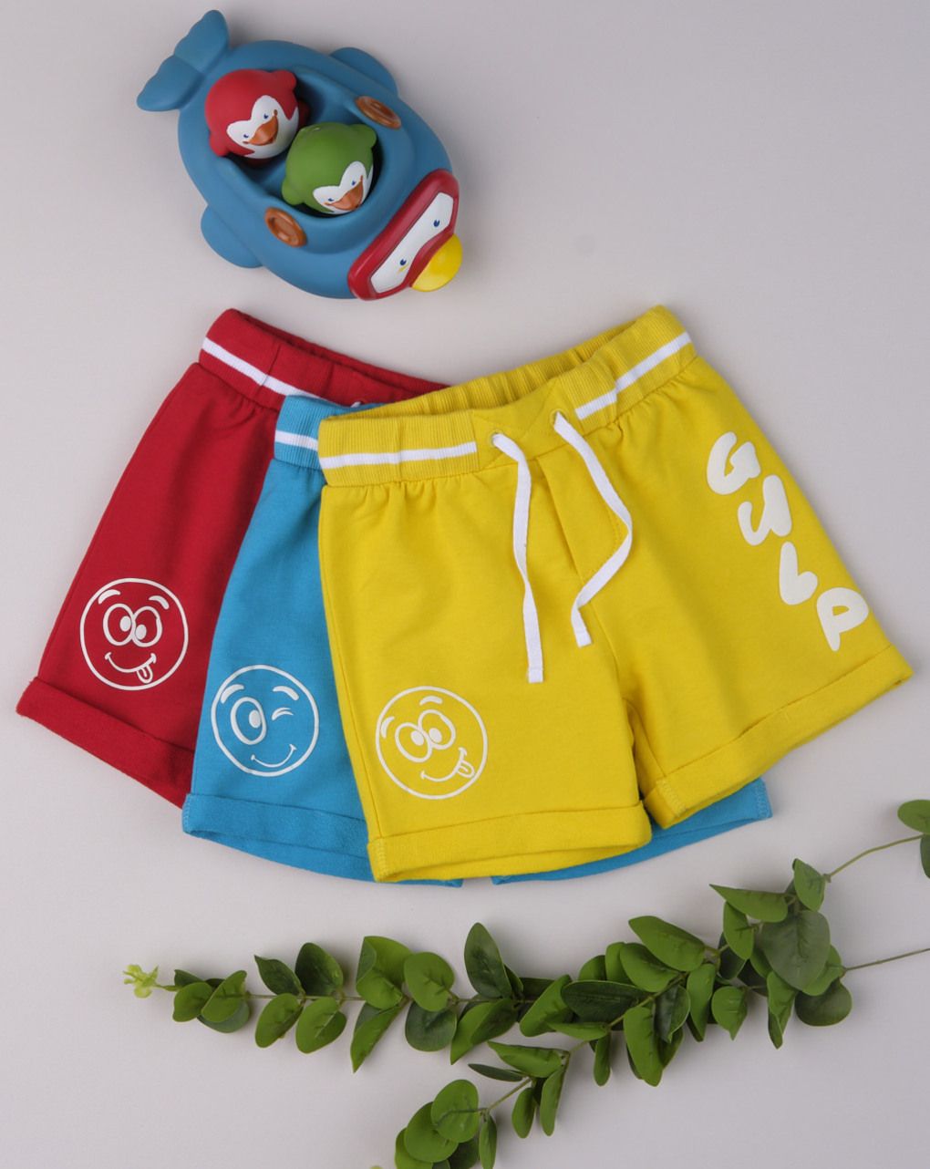 σορτσάκι κόκκινο για αγόρι - Prénatal