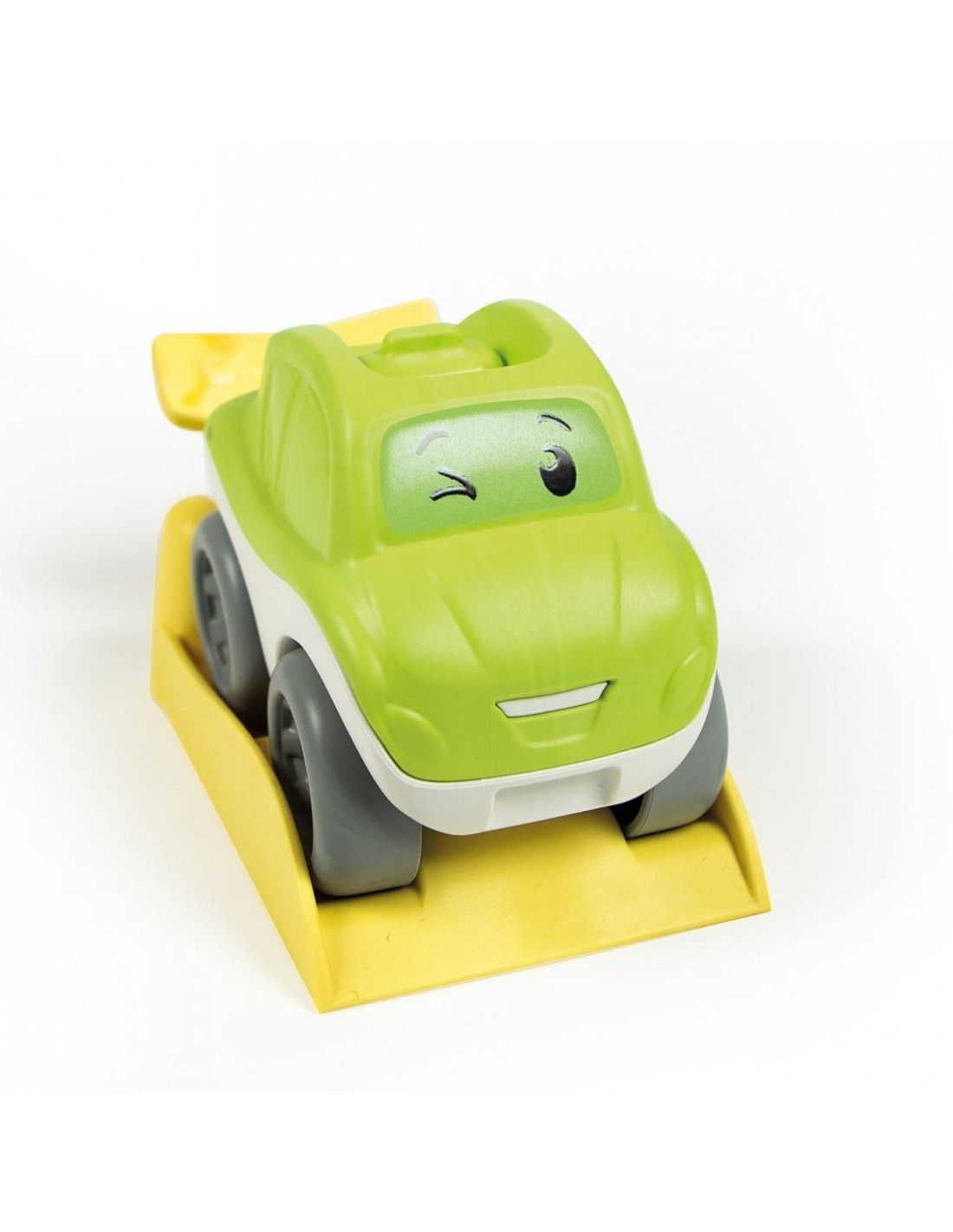 Baby clementoni βρεφικό παιχνίδι αυτοκινητάκια run & roll από ανακυκλώμενα υλικά  1000-17429 - BABY CLEMENTONI