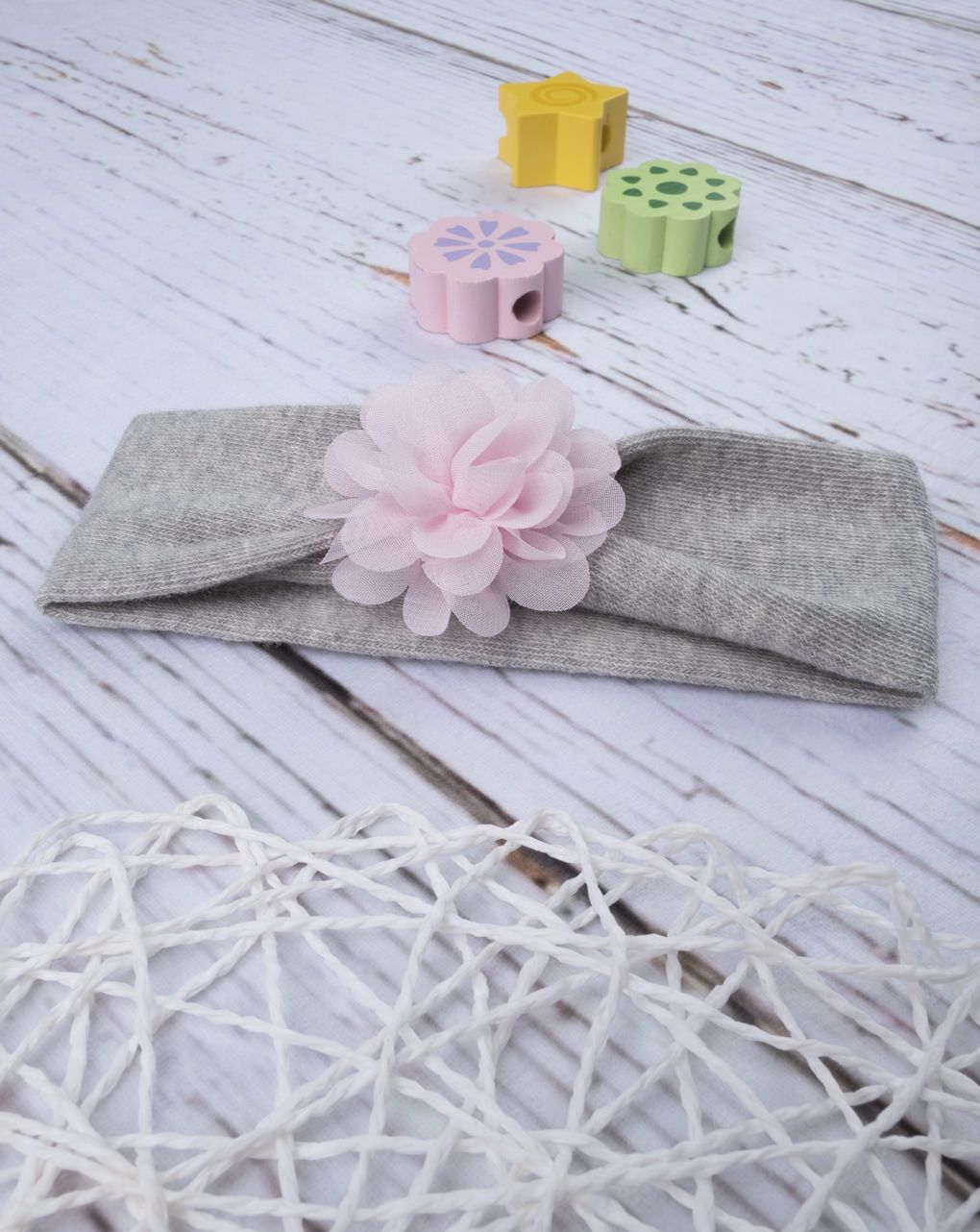 κορδέλα μαλλιών με λουλούδι για κορίτσι - Prénatal
