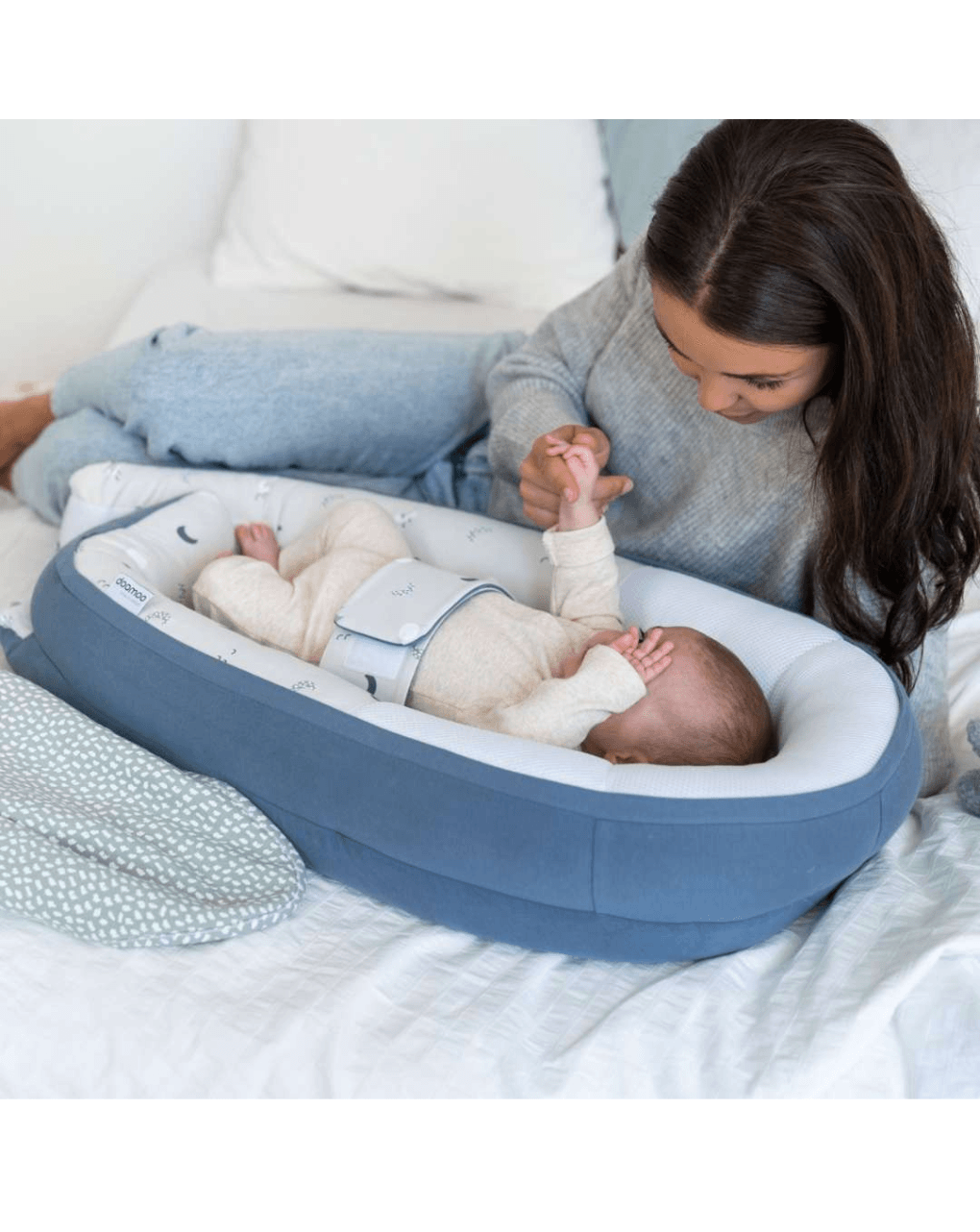 Doomoo φωλιά cocoon blue grey moon - Doomoo