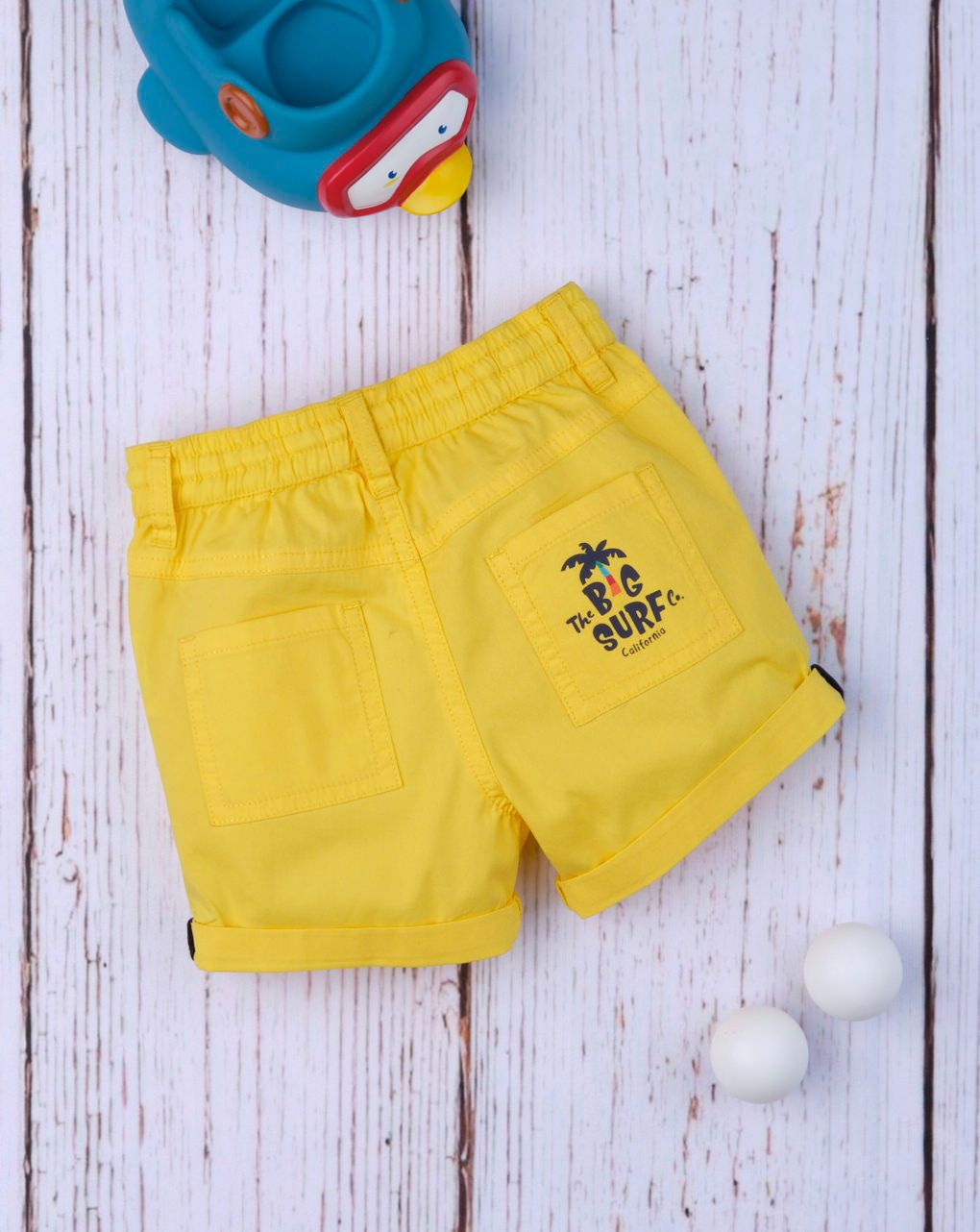 σορτς κίτρινο για αγόρι 670378 - Prénatal