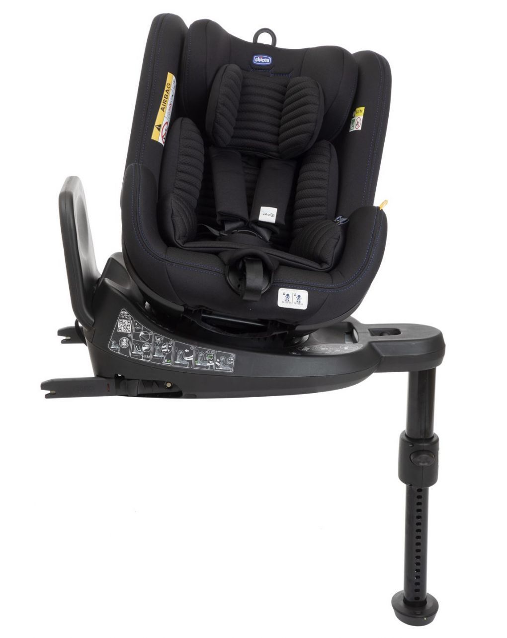 Chicco κάθισμα αυτοκινήτου seat2fit i-size (45-105cm) air black r02-79691-72 - Chicco