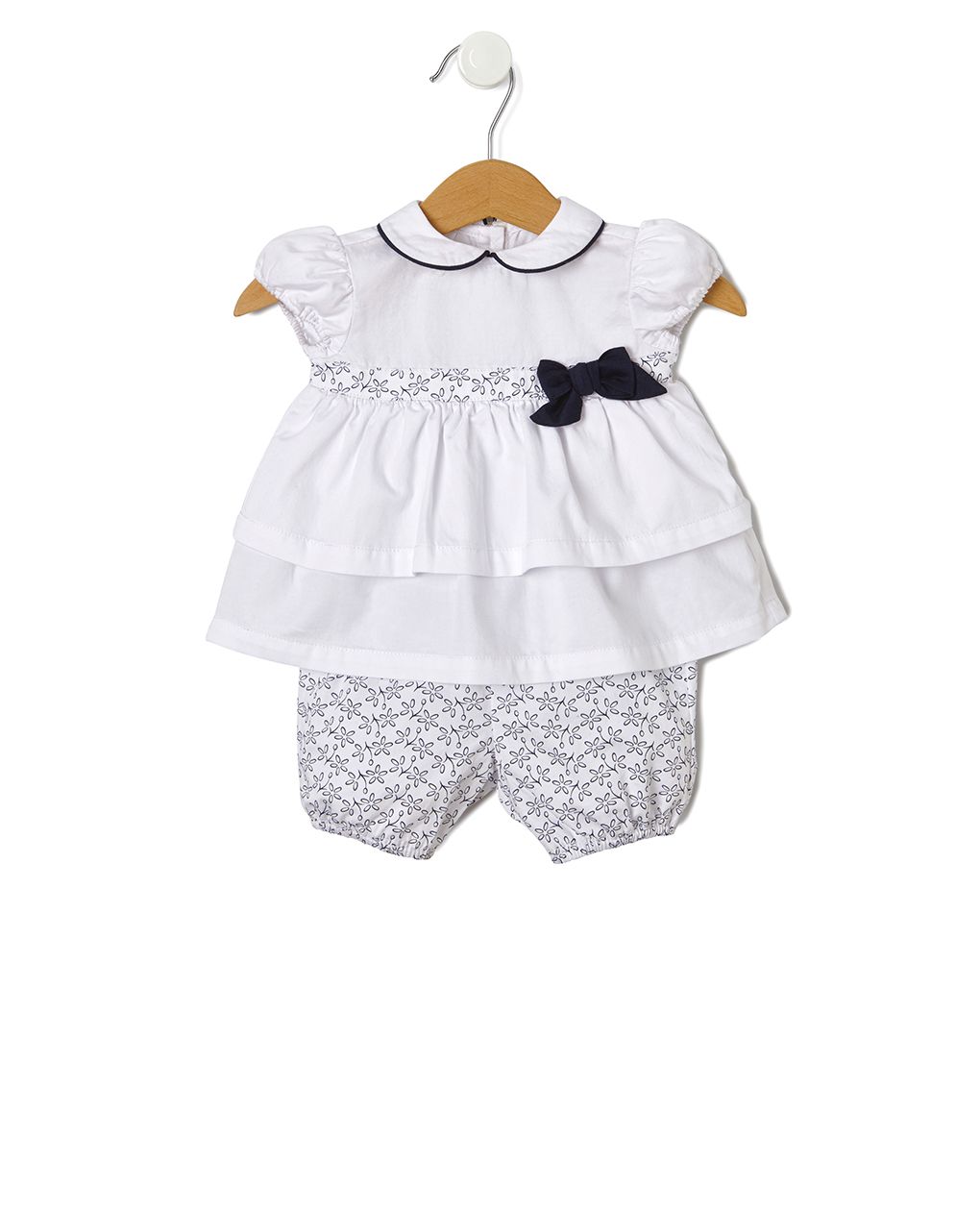 σετ μπλούζα κοντομάνικη και σορτσάκι για κορίτσι