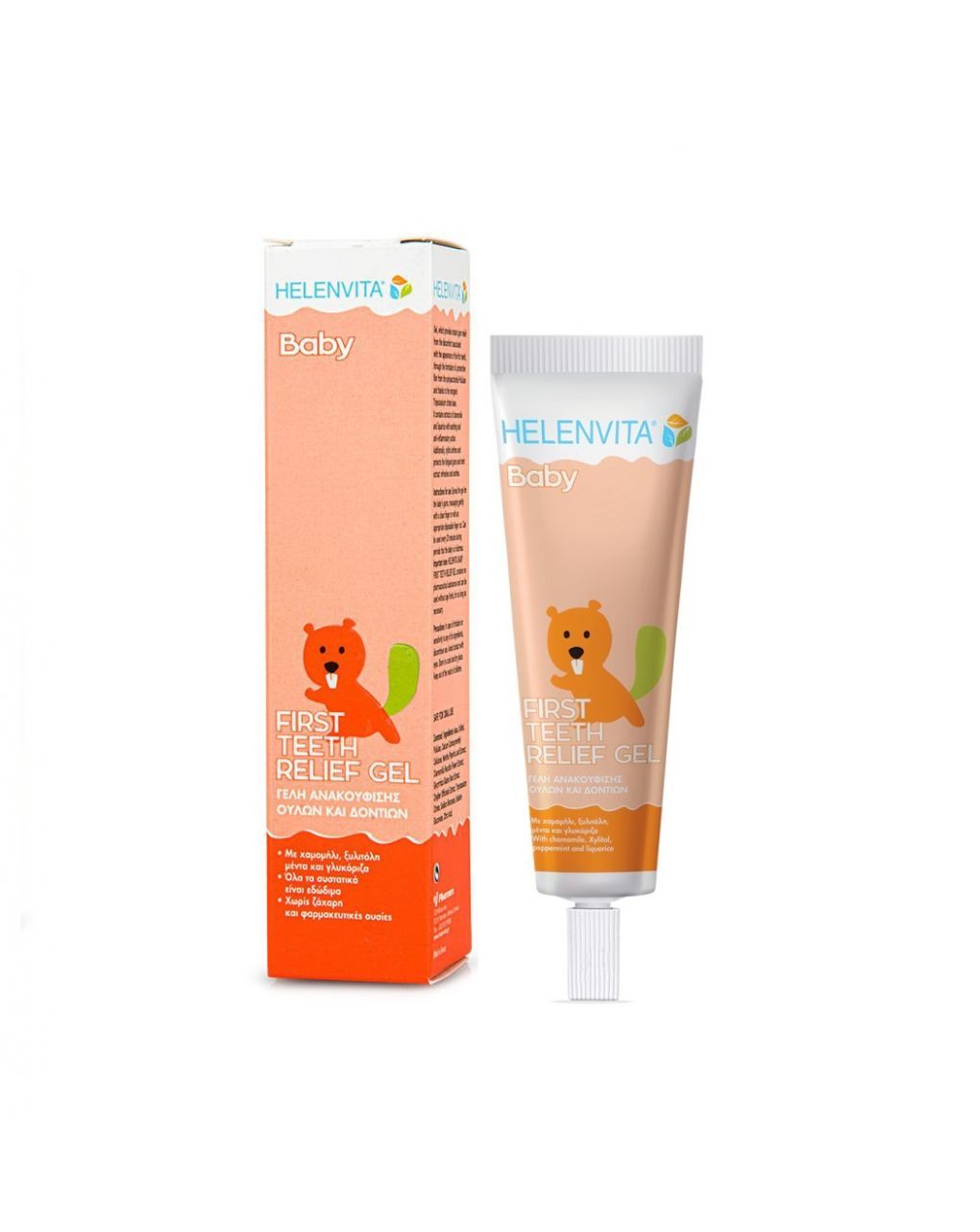 Helenvita  γέλη για τα δόντια baby first teeth relief gel 30 ml - Helenvita