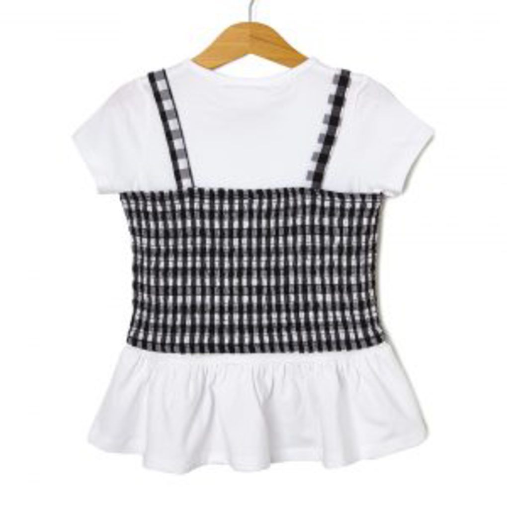 σετ t-shirt και τοπ vichy μεγ.8-9/9-10 ετών για κορίτσι - Prénatal