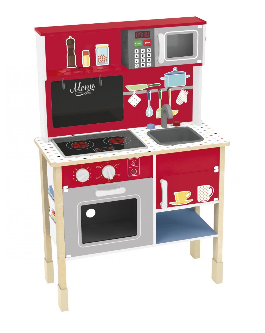 Wood n play ξύλινη κουζίνα - Wood'N Play