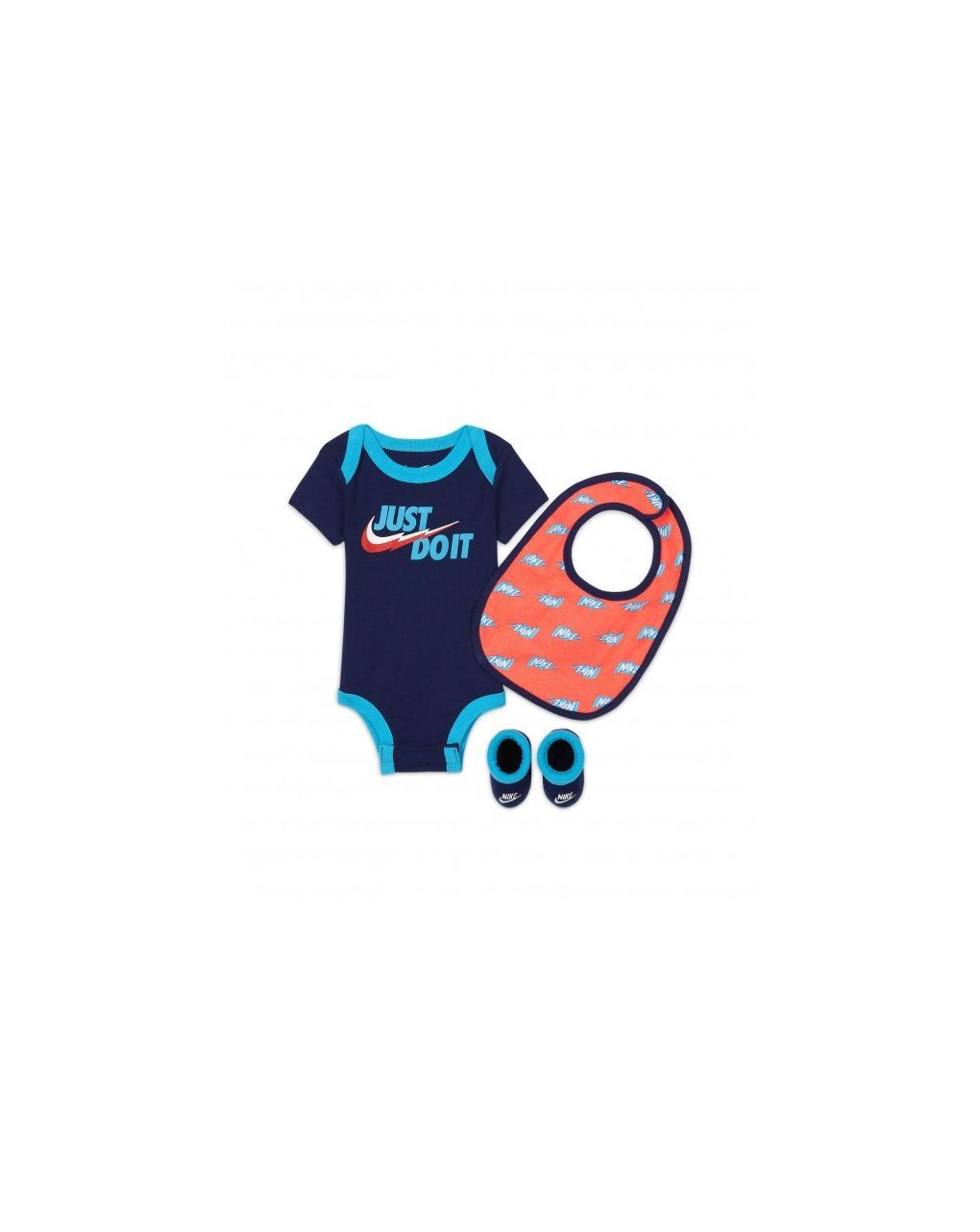 Nike βρεφικό σετ 3 τεμαχίων σκούρο μπλε για αγόρι nn0673 - Nike