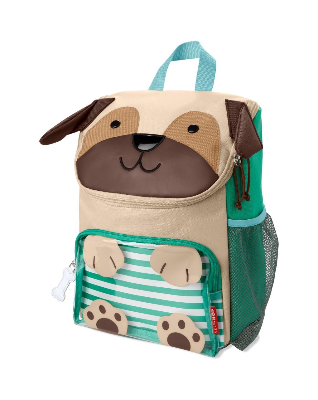 Skip hop zoo παιδική τσάντα πλάτης μεγάλη pug 29-2902007-04 - SKIP HOP