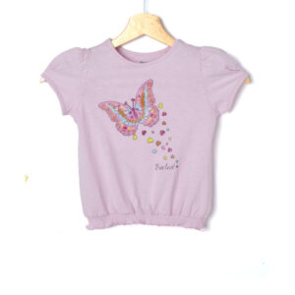 T-shirt με στάμπα glitter μεγ.8-9/9-10 ετών για κορίτσι - Prénatal