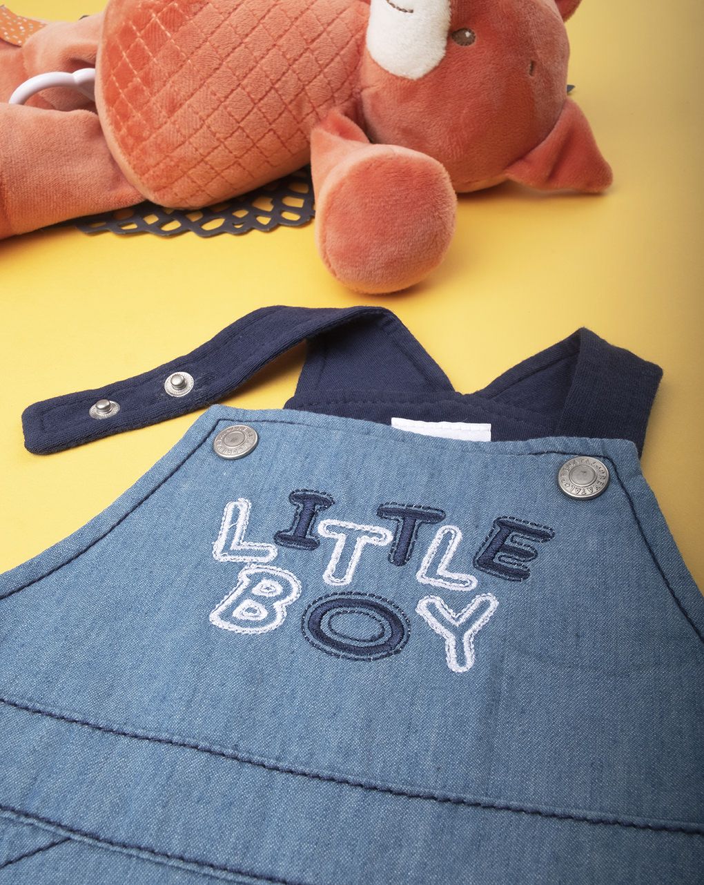 βρεφικό σετ μπλούζα και σαλοπέτα με αρκουδάκια για αγόρι - Prénatal