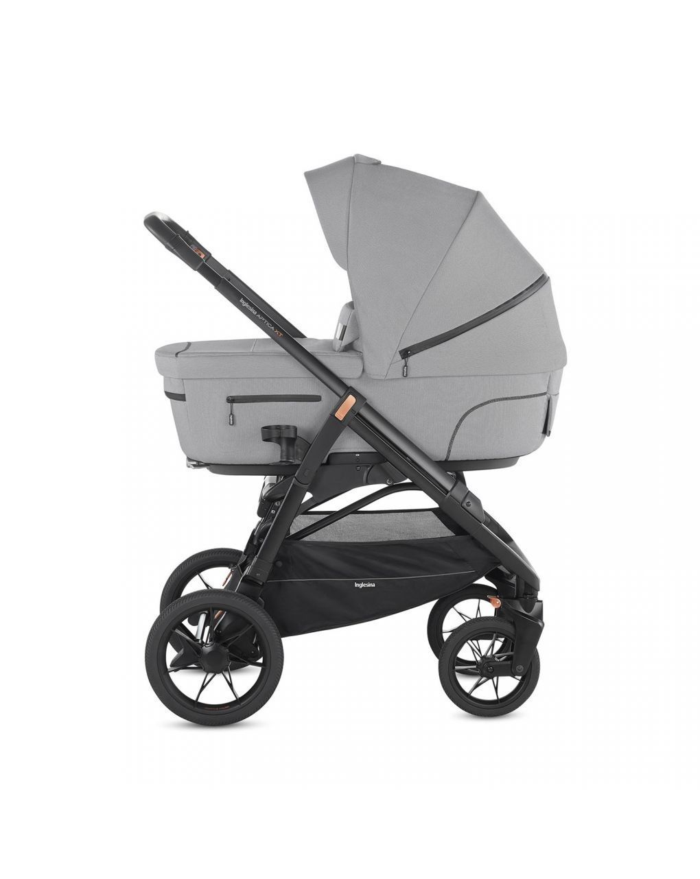 Inglesina σύστημα μετακίνησης aptica xt quattro system με κάθισμα αυτοκινήτου cab horizon grey - Inglesina