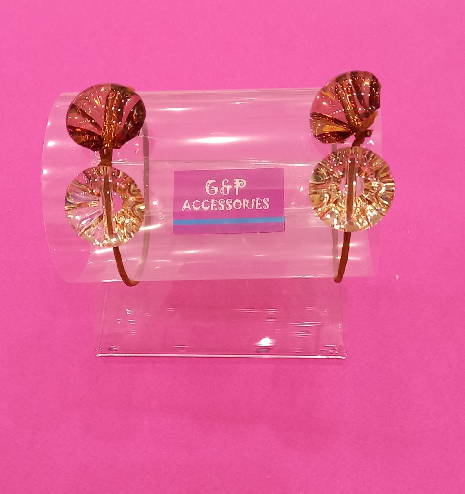 λαστιχάκι κύκλος για κορίτσι σετ των 2 - 5 σχέδια - G&P Accessories