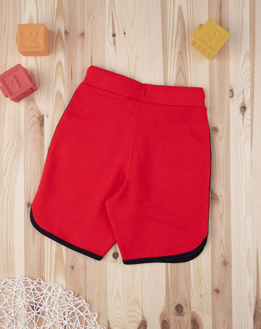 παιδική βερμούδα κόκκινη για αγόρι - Prénatal