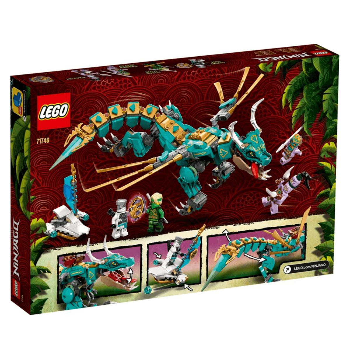 Lego ninjago δράκος της ζούγκλας 71746 - LEGO, Lego Ninjago
