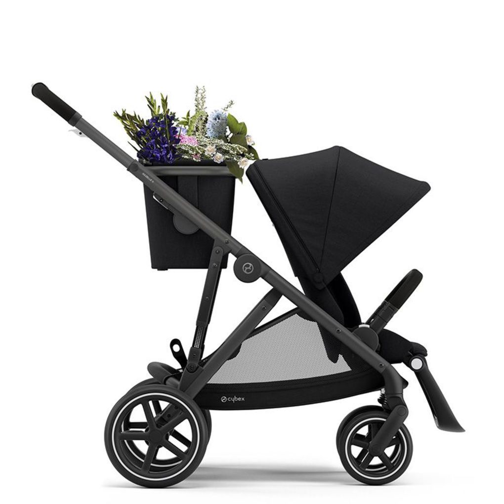 Cybex βρεφικό καρότσι gazelle s - μαύρο - black frame - Cybex