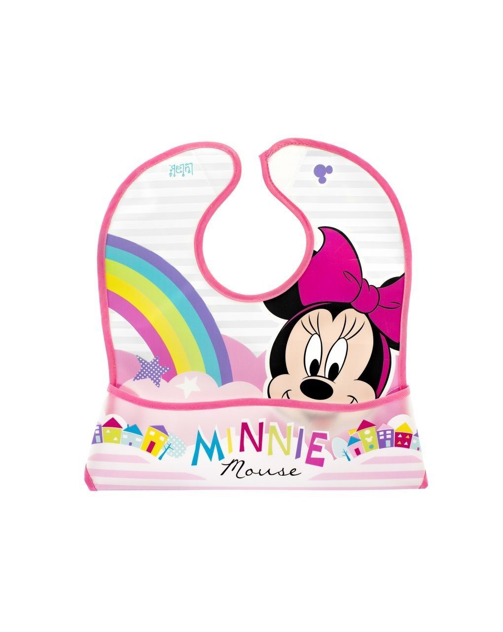 Lulabi σαλιάρα φαγητού minnie