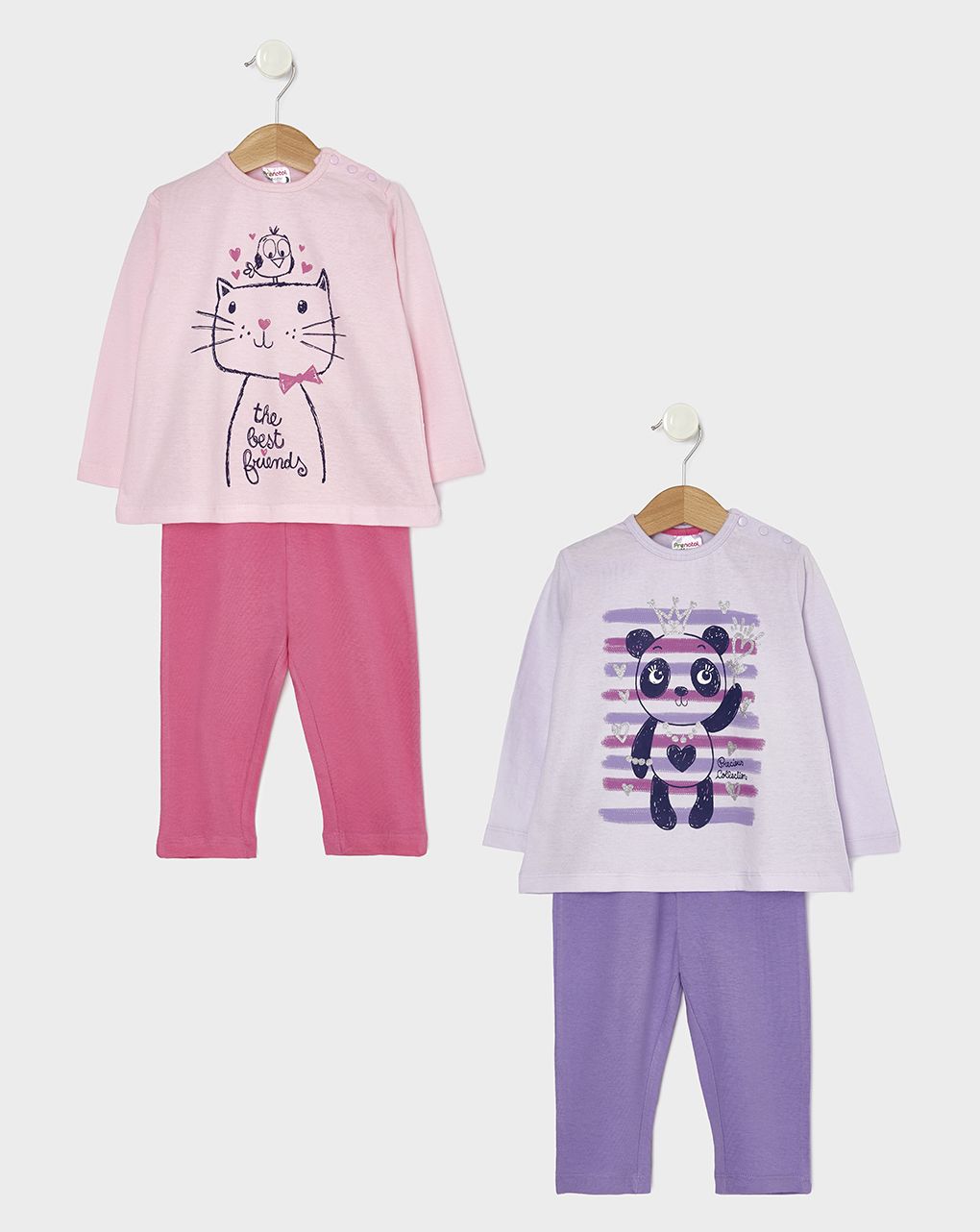 πιτζάμα πακέτο χ2 για κορίτσι - Prénatal