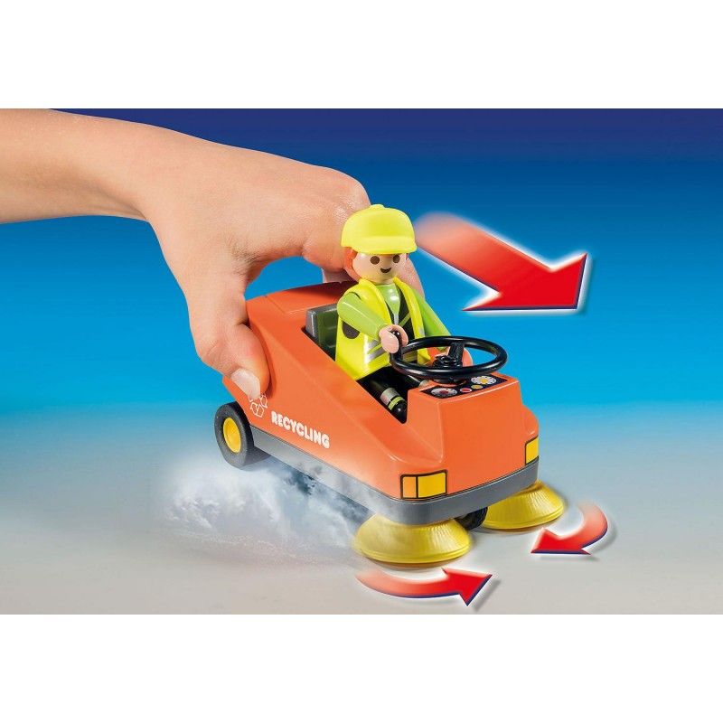 Playmobil street sweeper σάρωθρο οδών και οδοκαθαριστές 70203 - Playmobil, Playmobil City Life
