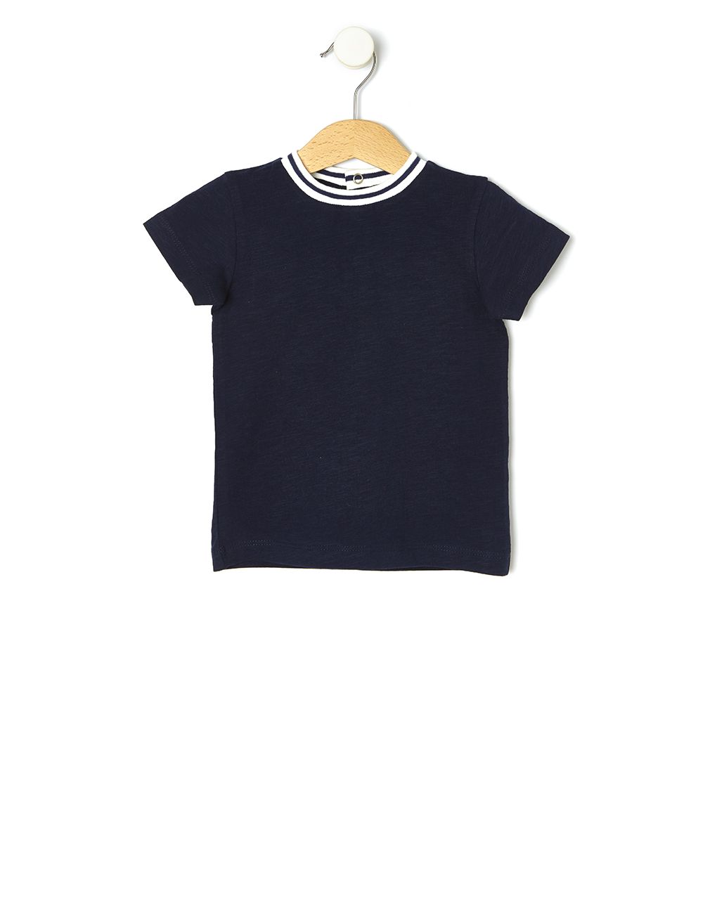 T-shirt βαμβακερό μπλε για αγόρι
