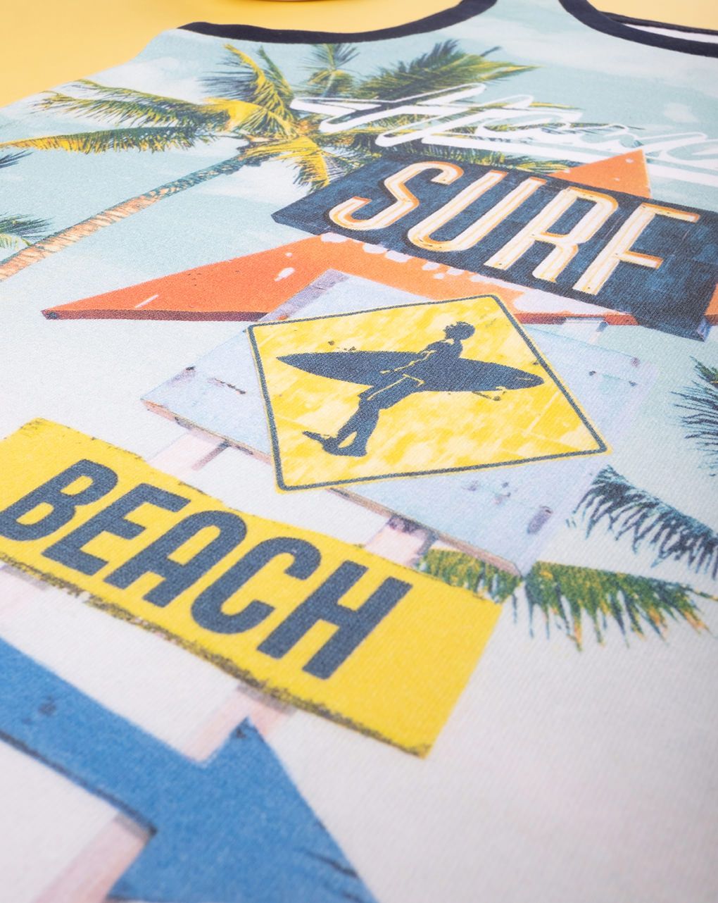 παιδική αμάνικη μπλούζα surf για αγόρι - Prénatal