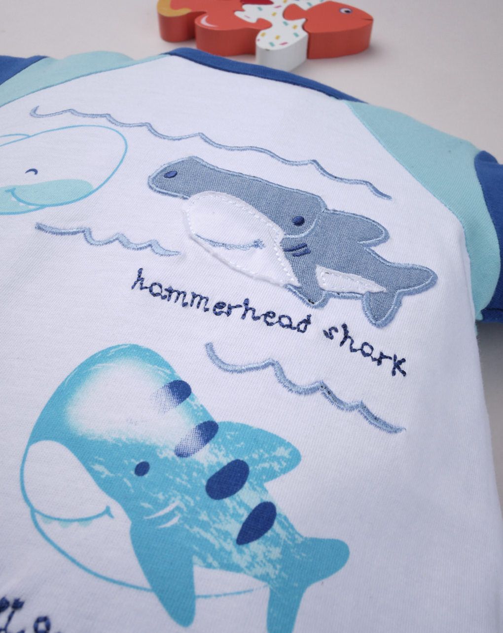 φορμάκι κοντό με ζώα της θάλασσας για αγόρι - Prénatal